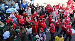 Filmagens do videoclipe da música Sorria
